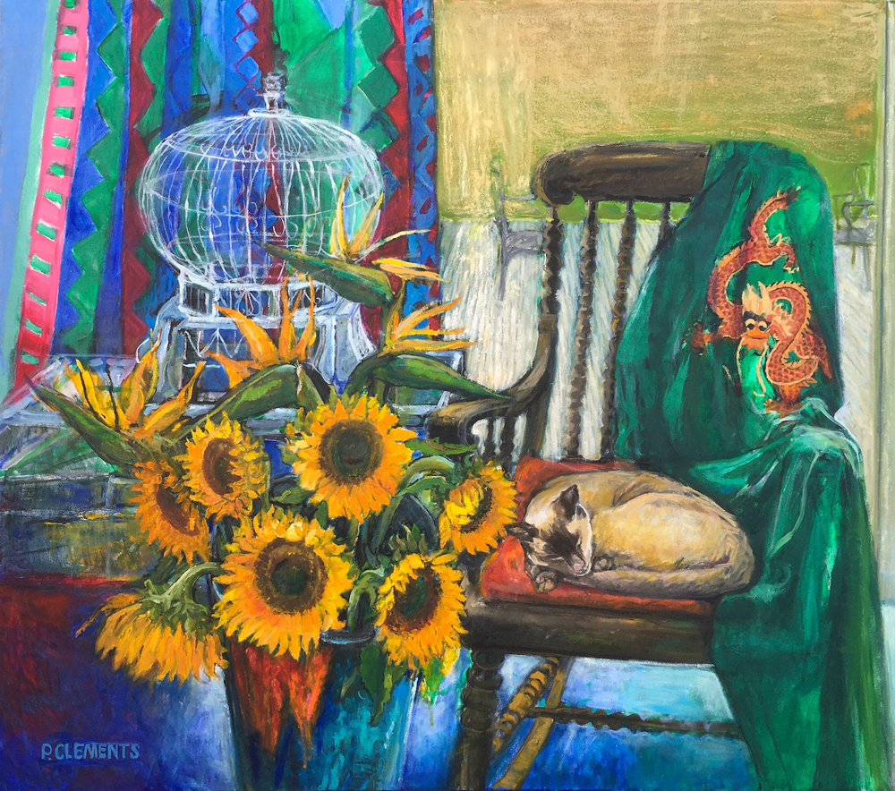Patricia Clements - Bird Cage Still Life