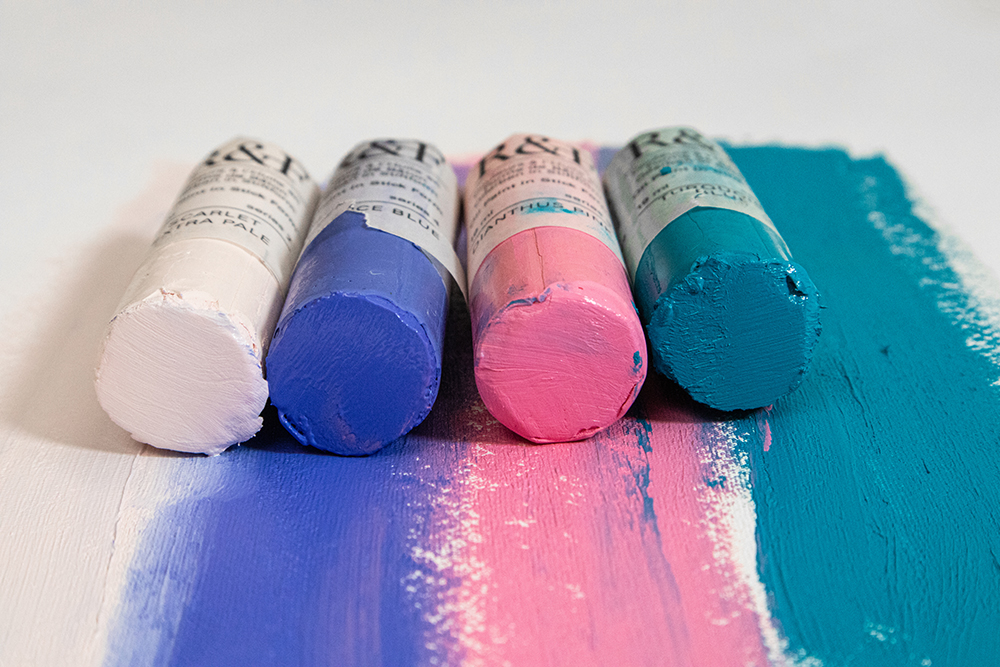 Using Pigment Sticks — R&F Handmade Paints