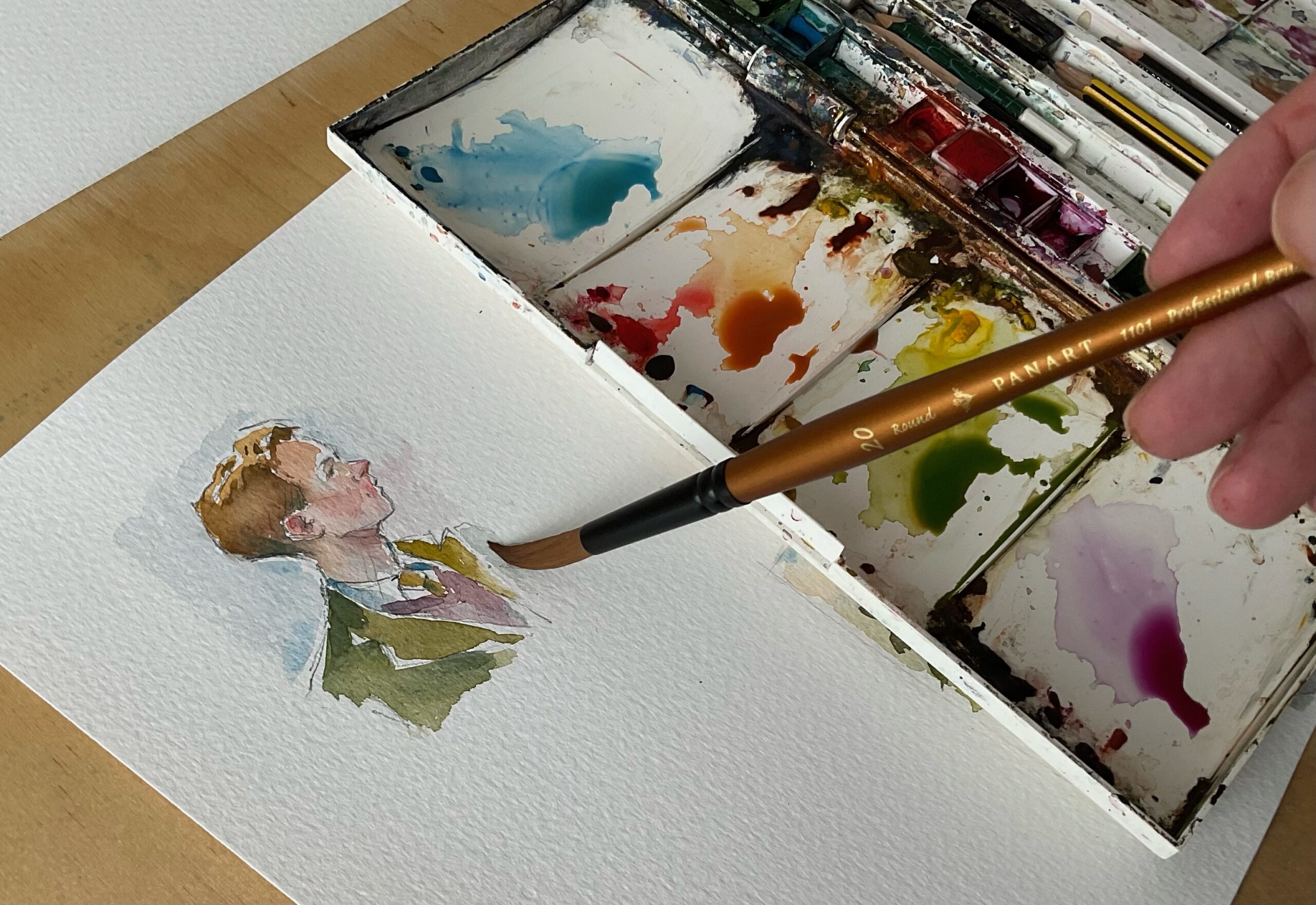 Introducing Panart Watercolour Brushes