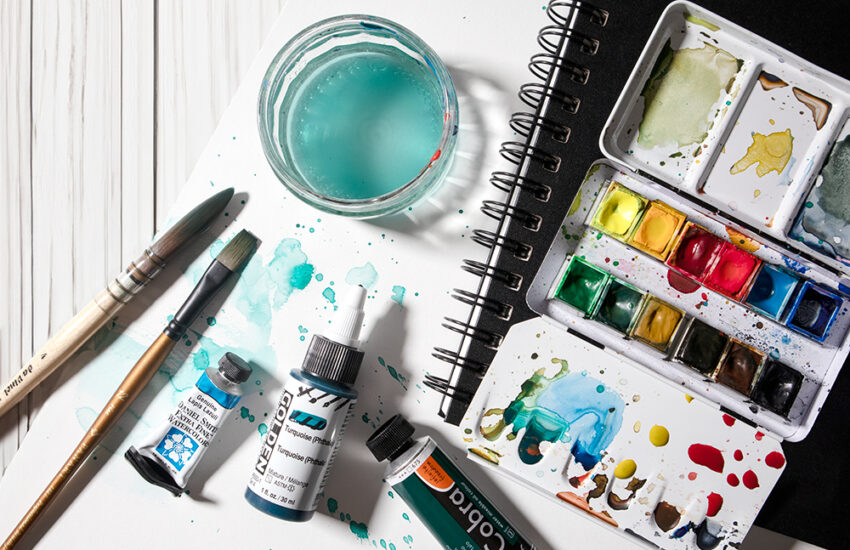 Oil pastels: Painting Materials and Supplies for beginners 