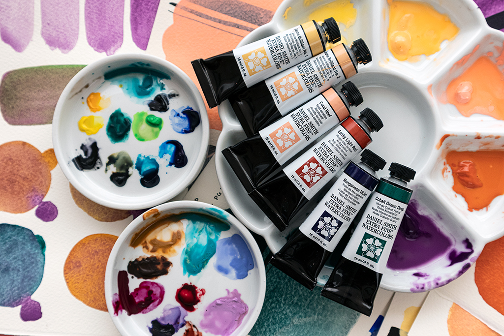 Daniel Smith Watercolours Launch 6 New Shades