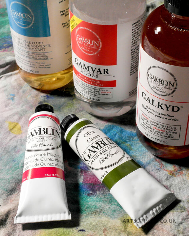 Introducing our new ranges of oil paints - Michael Harding and