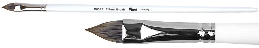 Bob Ross Floral Filbert Oil Painting Brush