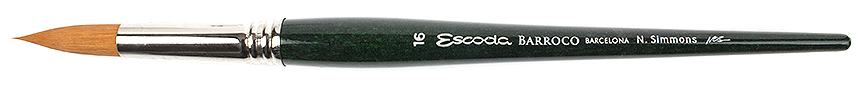 Escoda Artists Brushes Barroco Synthetic Watercolour Brush