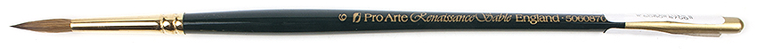 Pro Arte Renaissance Round Sable Watercolour Brush