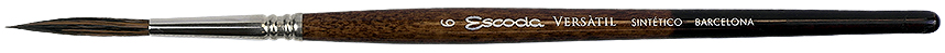 Escoda Artists Brushes Versatil Rigger Kolinsky Synthetic