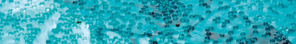 Glass beads texture gel