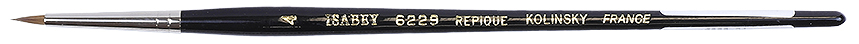 Isabey Series 6229 Pure Kolinsky Sable Watercolour Brush