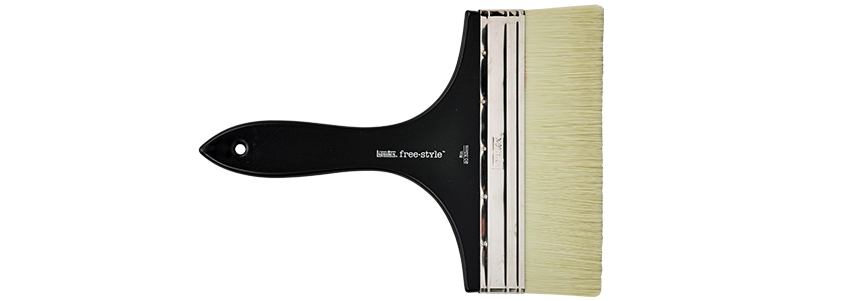 Liquitex Freestyle Large Scale Broad Flat Short Handle Acrylic Brush