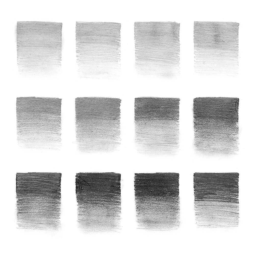 Winsor & Newton Studio Collection Graphite Pencil Swatches