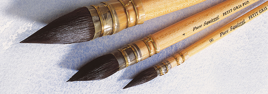 Winsor & Newton Pure Squirrel Wash Brush range