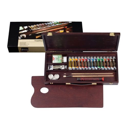 Image of Rembrandt Traditional Oil Colour Box