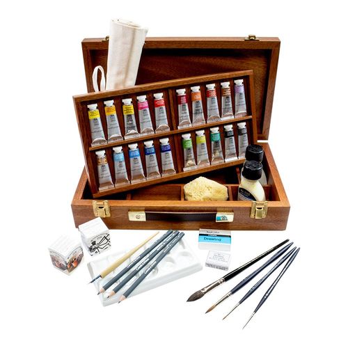 Image of Winsor & Newton Westminster Wooden Box Set
