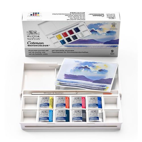 Image of Winsor & Newton Cotman Watercolour Skyscape Pocket Set