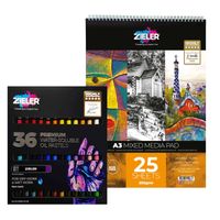 Zieler Water Soluble Oil Pastels Starter Set
