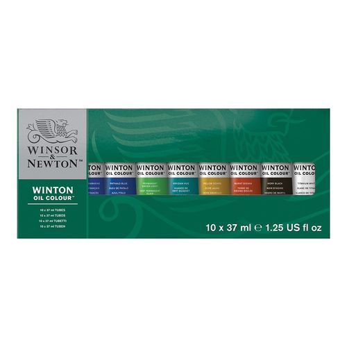 Image of Winsor & Newton Winton 10 x 37ml Tube Paint Set