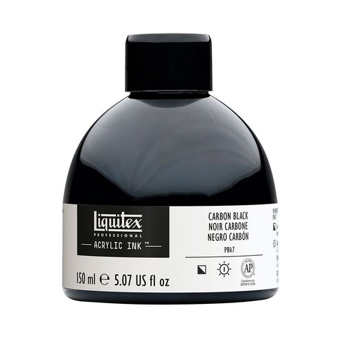 Image of Liquitex Professional Acrylic Ink 150ml Carbon Black