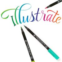 Koi Colouring Brush Pens