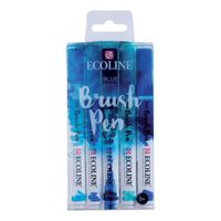 Ecoline Brush Pen Set of 5 Blue