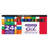 Daler Rowney Graduate Oil Paint Set 24 x 22ml