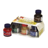 Winsor & Newton 6 Assorted Calligraphy Ink Set