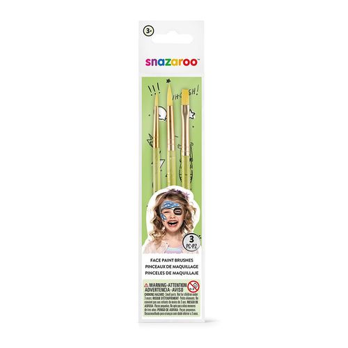 Image of Snazaroo Green Starter Brush Set