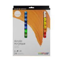 Daler Rowney Simply Acrylic Paint Set 24 x 12ml