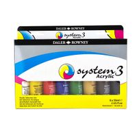 Daler-Rowney System 3 Original Selection Set 8 x 59ml