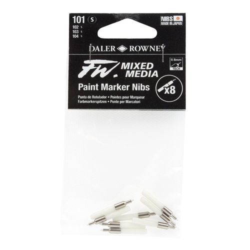 Image of Daler Rowney FW Mixed Media Paint Markers Spare Nibs