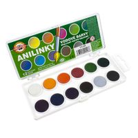 Koh-I-Noor Brilliant Watercolours 12 pan set