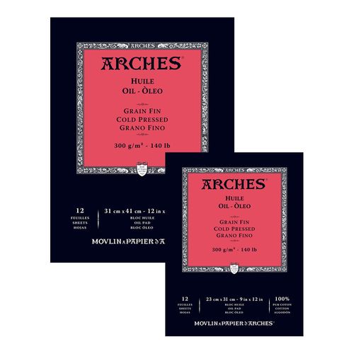 Image of Arches Huile Oil Painting Paper Pads