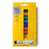 Winsor & Newton® Galeria® Acrylic Color 10 Tube Set, 60ml