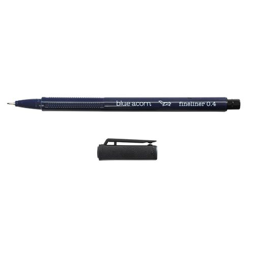 Image of Blue Acorn Black Fineliner Pen