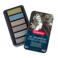 Derwent XL Graphite 6 Tin