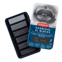 Derwent Charcoal XL Blocks Tin