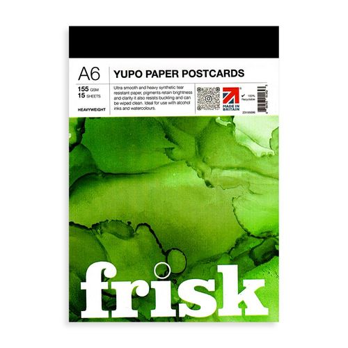 Image of Frisk White Yupo Paper Postcard Pad