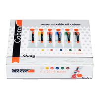 Cobra Study Water Mixable Oils Set 6 x 20ml