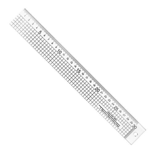 Image of Cutting Ruler with Stainless Steel Strip