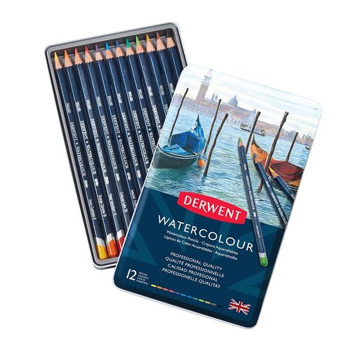 Image of Derwent Watercolour Pencil Tins