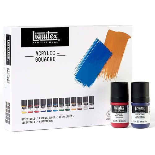 Image of Liquitex Professional Acrylic Gouache Essentials Set