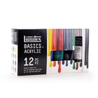 Thumbnail 2 of Liquitex Basics 12 Tube Acrylic Colour Set