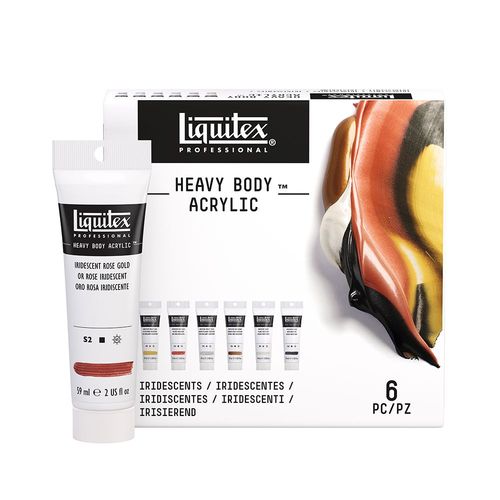 Image of Liquitex Professional Heavy Body Iridescent Acrylic Set