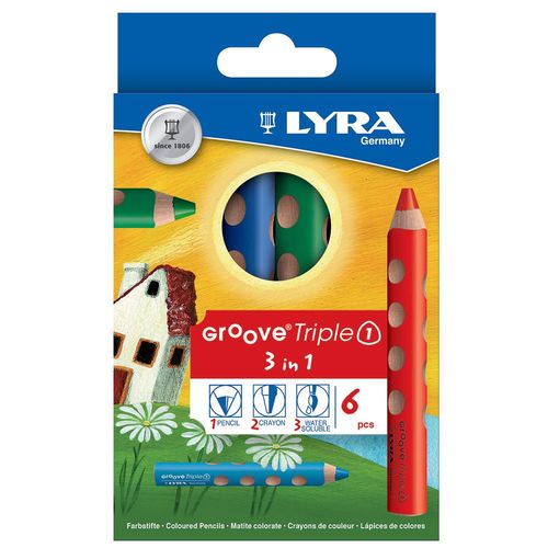 Image of Lyra Groove TripleOne Coloured Pencil Sets