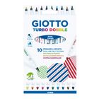 Thumbnail 1 of Giotto Turbo Dobble Dual Tipped Felt Marker Pen Set of 10