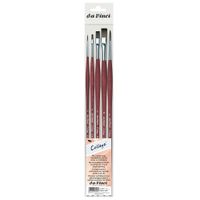 Da Vinci College Synthetic Long Handle 5 Brush Set