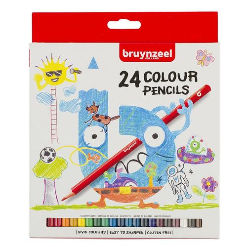 Image of Bruynzeel Coloured Pencils Set of 24