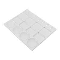 Rectangular Plastic Palette with 20 Wells