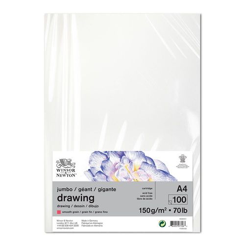 Image of Winsor & Newton Smooth Surface Drawing Paper Jumbo Pack