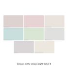 Thumbnail 3 of Unison Colour Soft Pastel Light Colours Set of 8