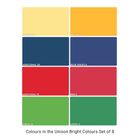 Thumbnail 3 of Unison Colour Soft Pastel Bright Colours Set of 8